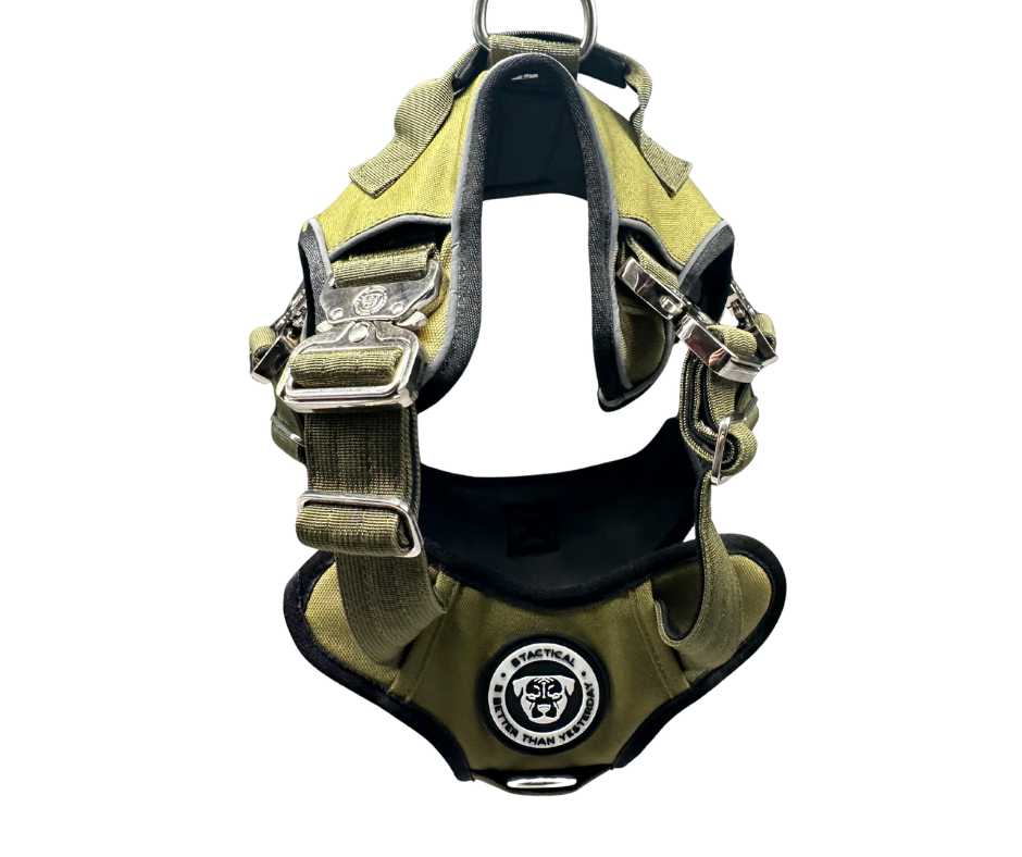 BTactical No Pull Ultimate Harness - Khaki Green