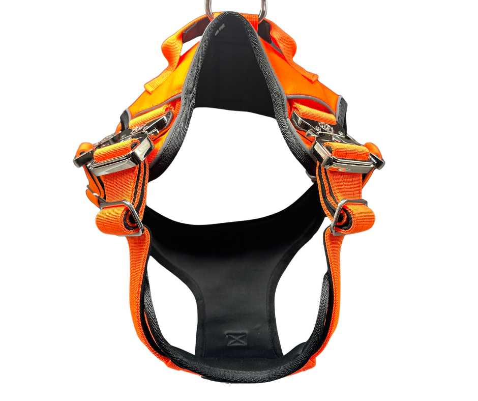 BTactical No Pull Ultimate Harness - Citrus Orange
