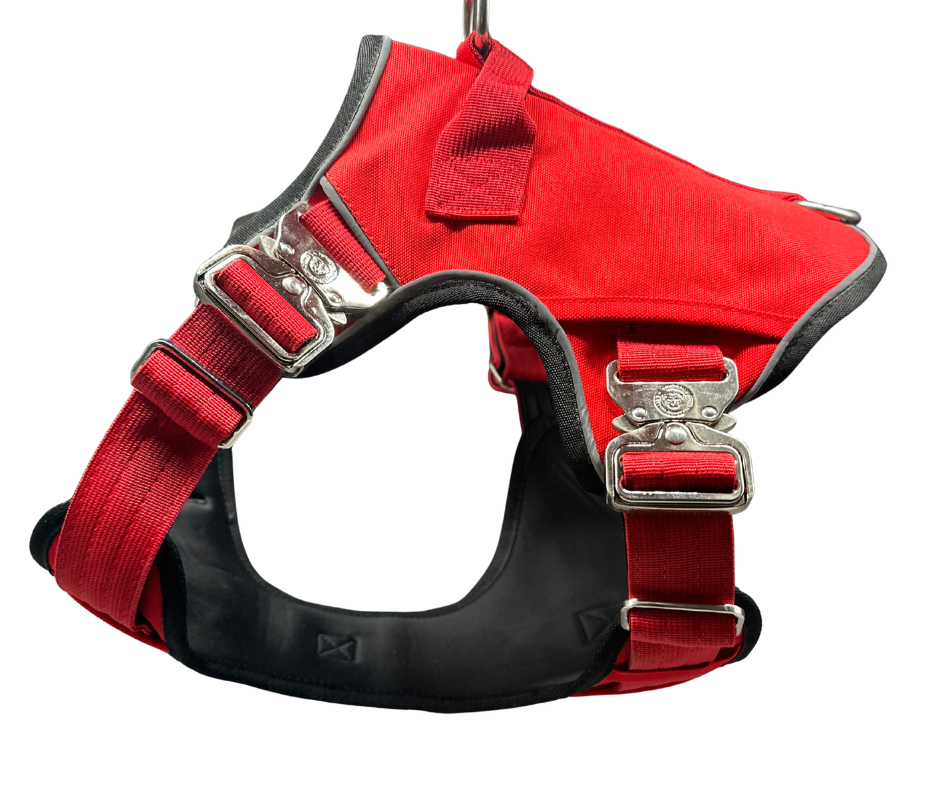 BTactical No Pull Ultimate Harness - Citrus Red