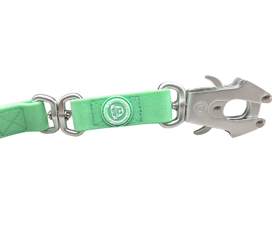 BTactical Extra-Strong PVC Frog Clip Dog Lead - Pastel Green