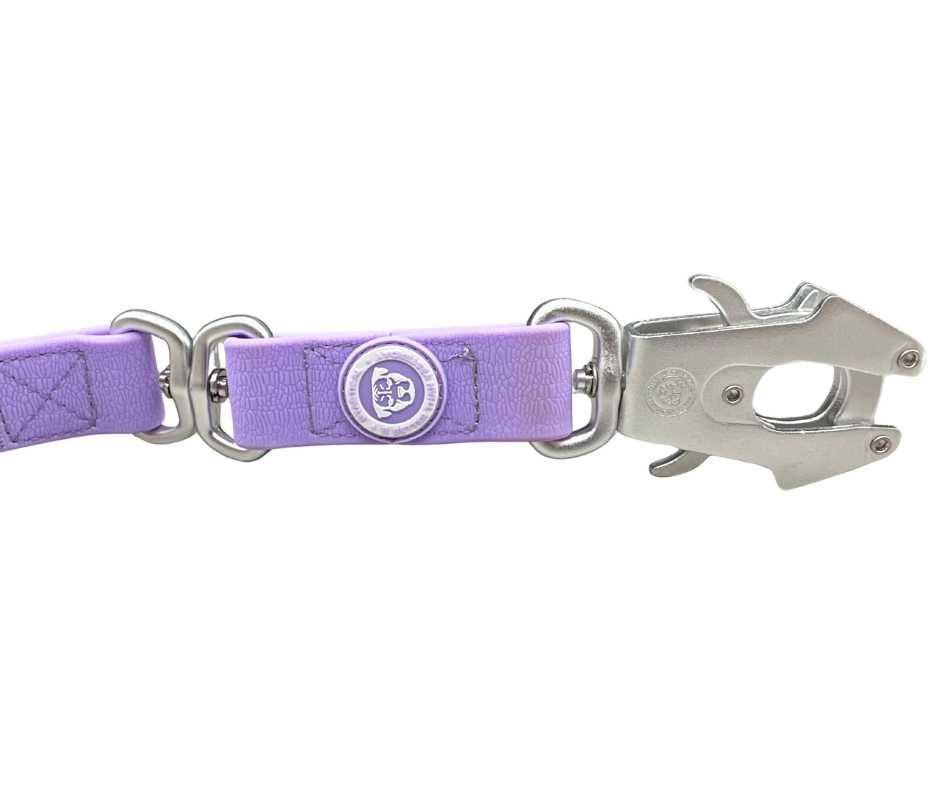 BTactical Extra-Strong PVC Frog Clip Dog Lead - Pastel Purple