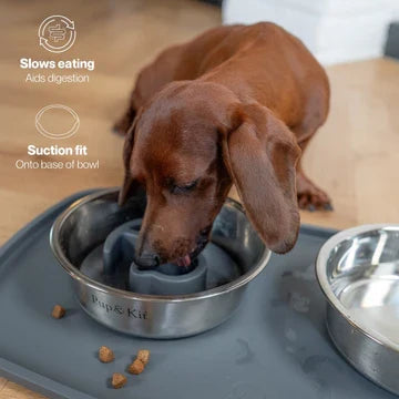 Pup & Kit - Slow Feeder Bowl Insert Dog Apparel Barking Bags