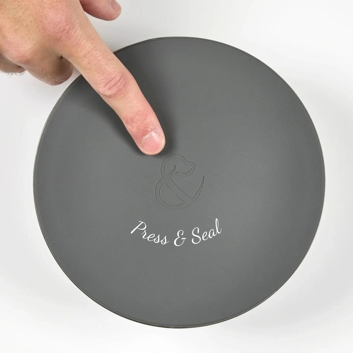 Lid-it® Bowl with Stay-Fresh Lid - Grey Dog Supplies Pup & Kit