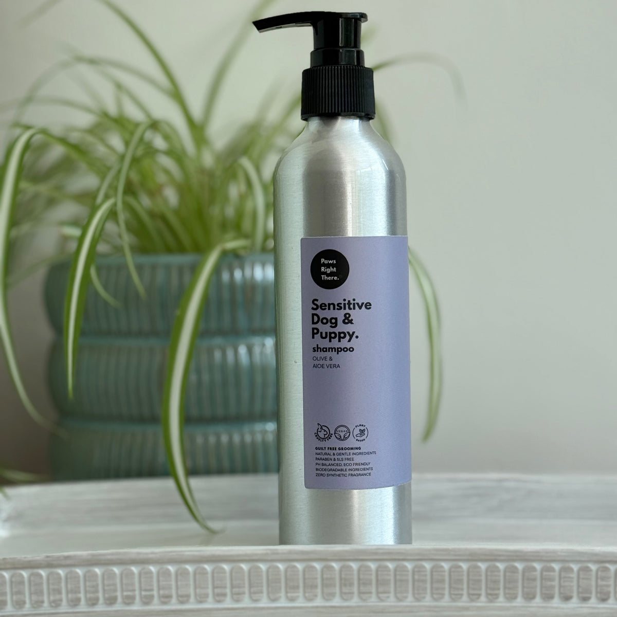 Paws Right There Puppy & Sensitive Dog Shampoo Fragrance-Free 250ml