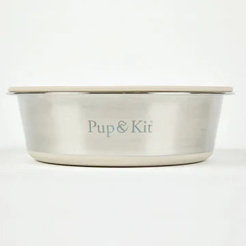 Lid-it® Bowl with Stay-Fresh Lid - Beige Dog Supplies Pup & Kit