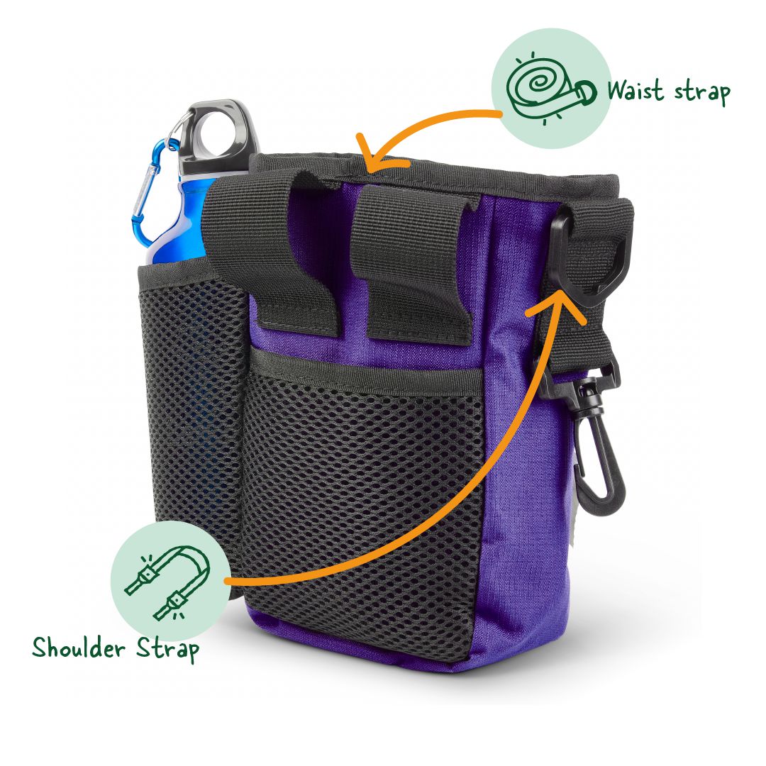 The Diddy Bag - Purple Barking Bags