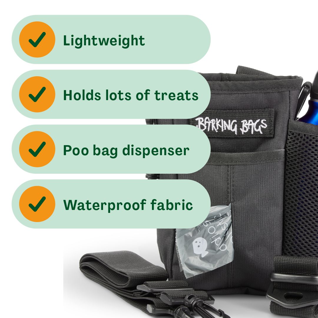 The Diddy Bag - Black Barking Bags