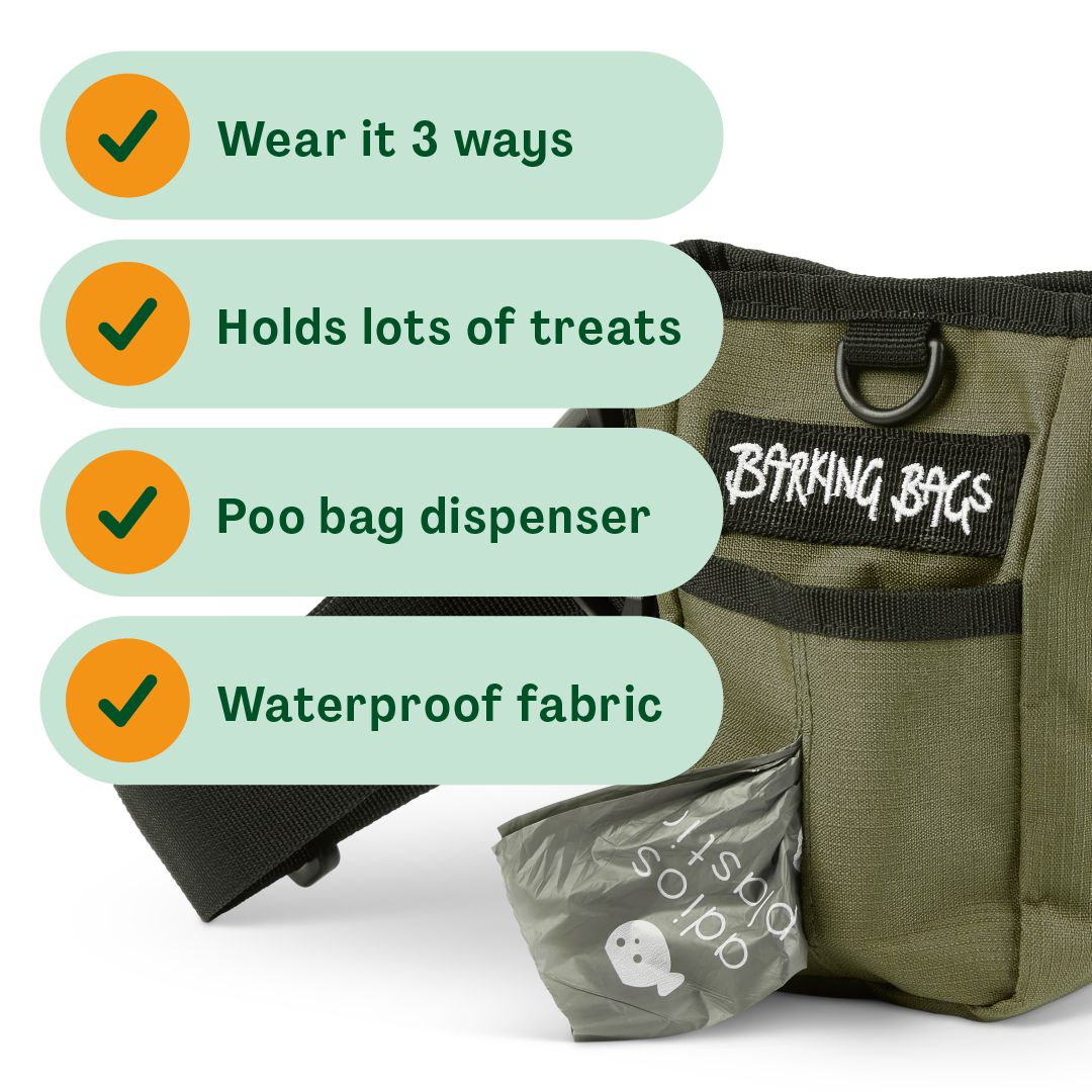 The Treat Bag - Green Barking Bags