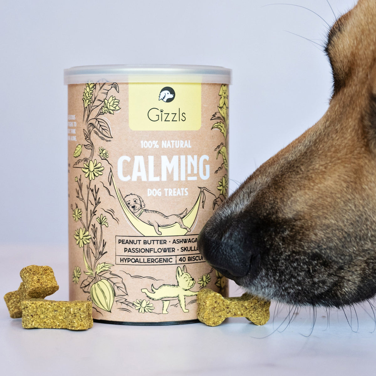 Gizzls Calming Dog Treats