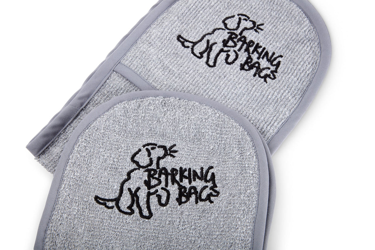 Dog Drying Mitt Barking Bags