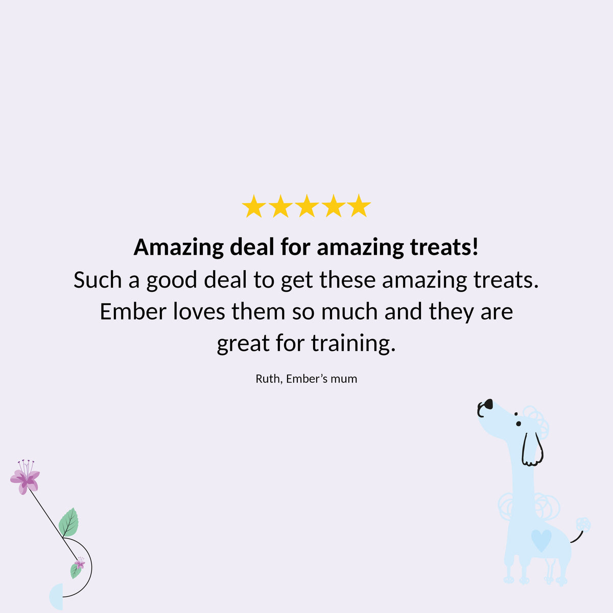 Gizzls Everyday Treats Bundle for Small Dogs - 5 x 100g