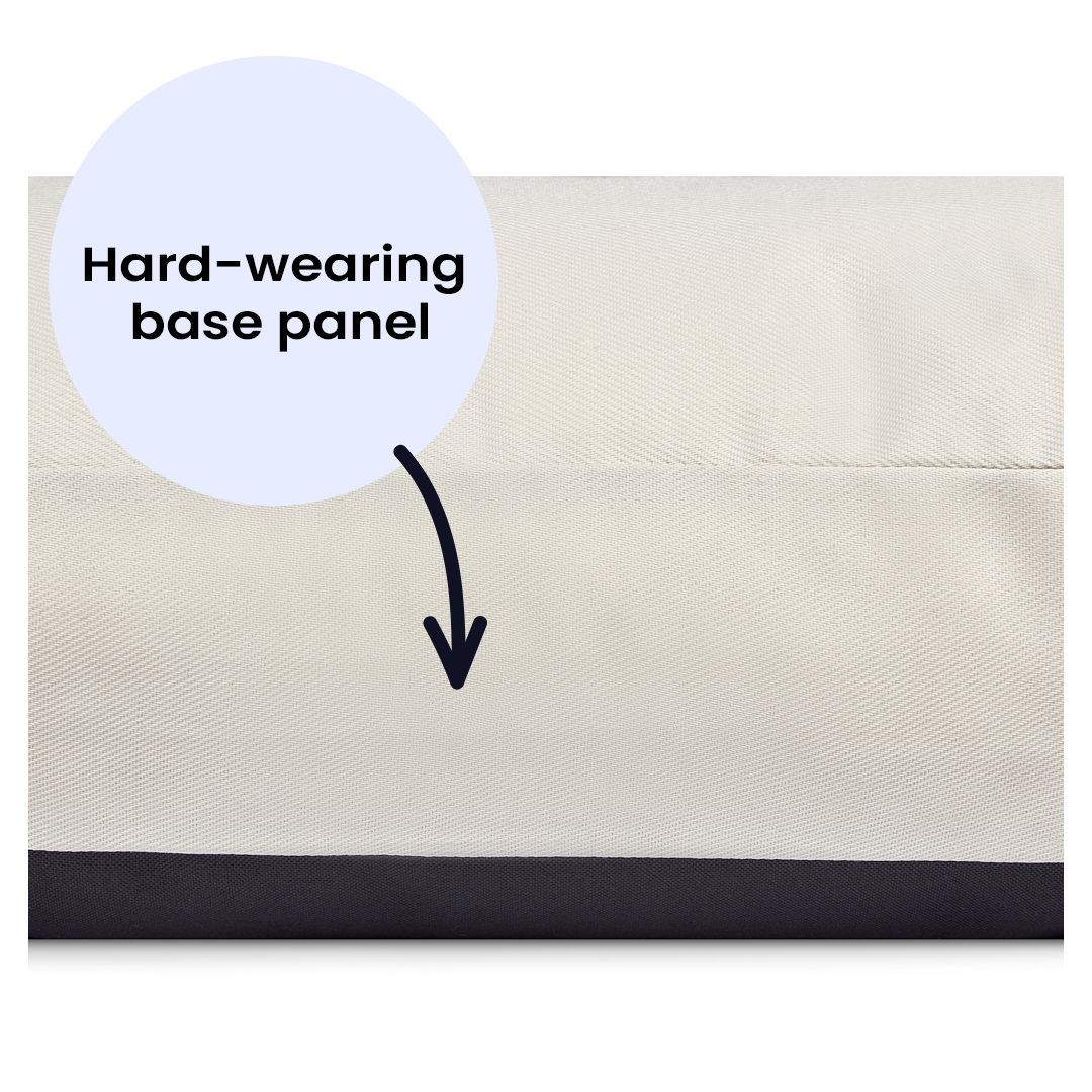 Canvas Fabric Dog Bed Barking Beds