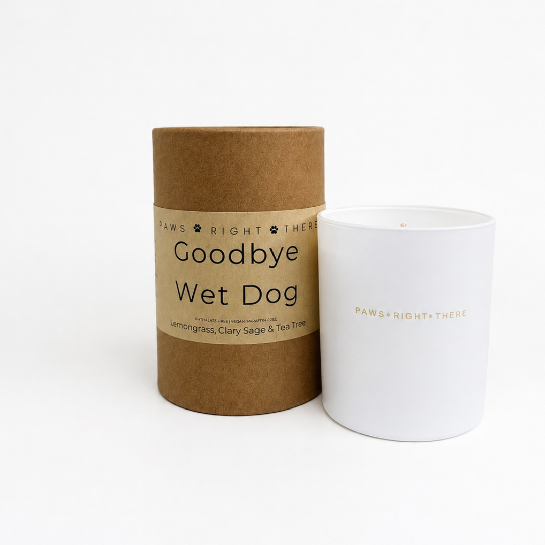 Paws Right There Goodbye Wet Dog Essential Oil Candle – 30cl
