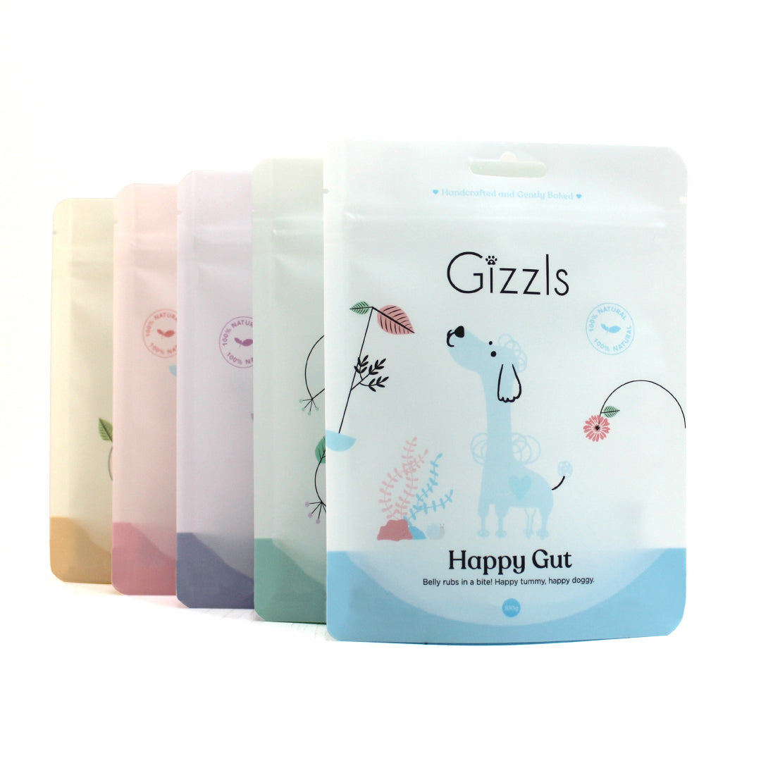 Gizzls Happy Gut Small Dog Treats 100g