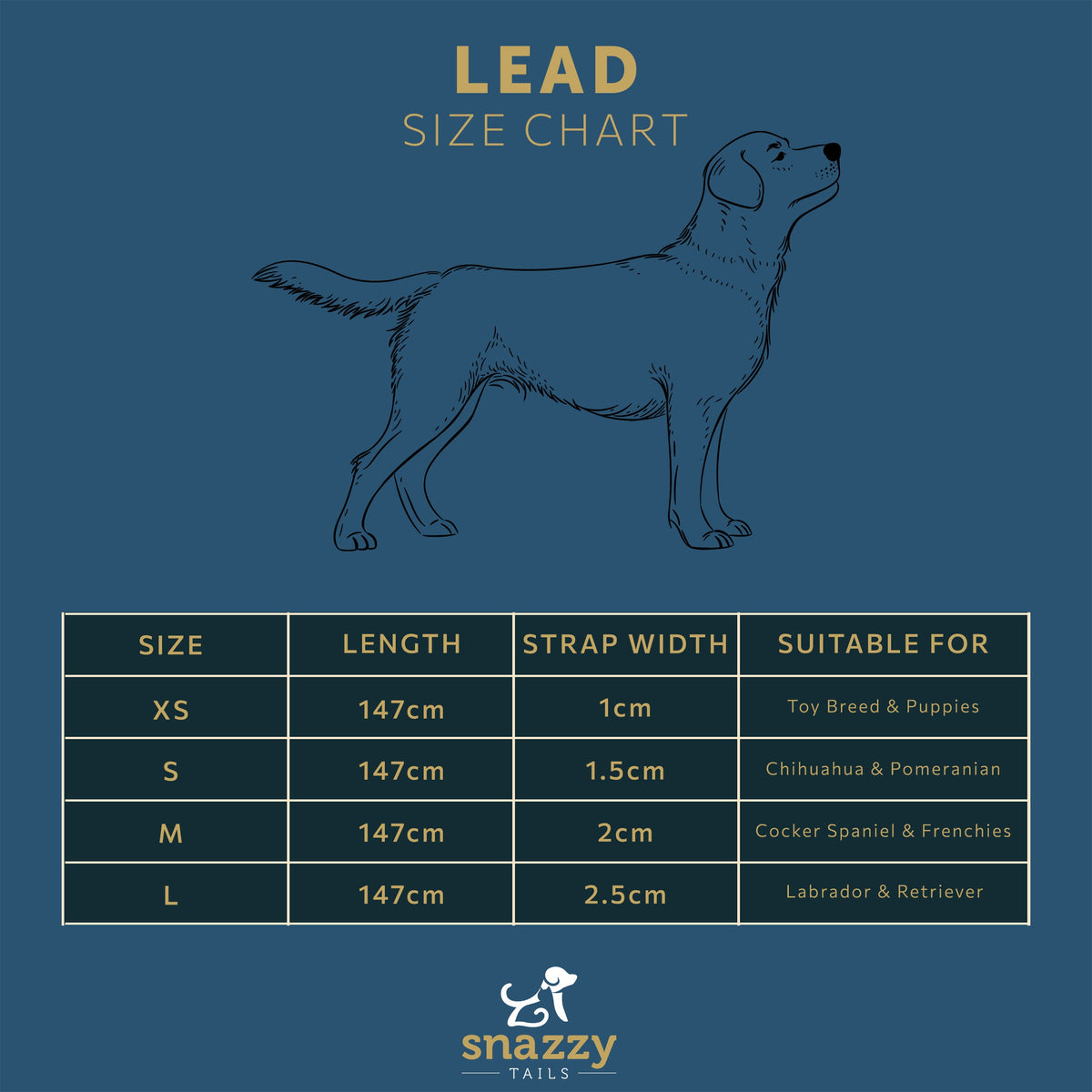 SnazzyTails Willow Dog Lead - Leopard Print