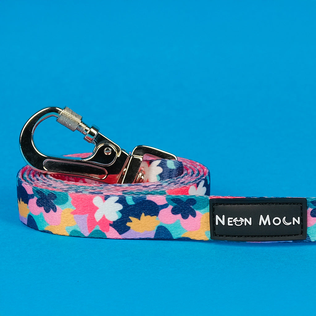SnazzyTails Luna Dog Lead - Floral