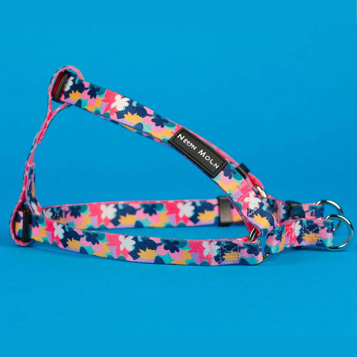 SnazzyTails Luna Step-In Dog Harness - Floral