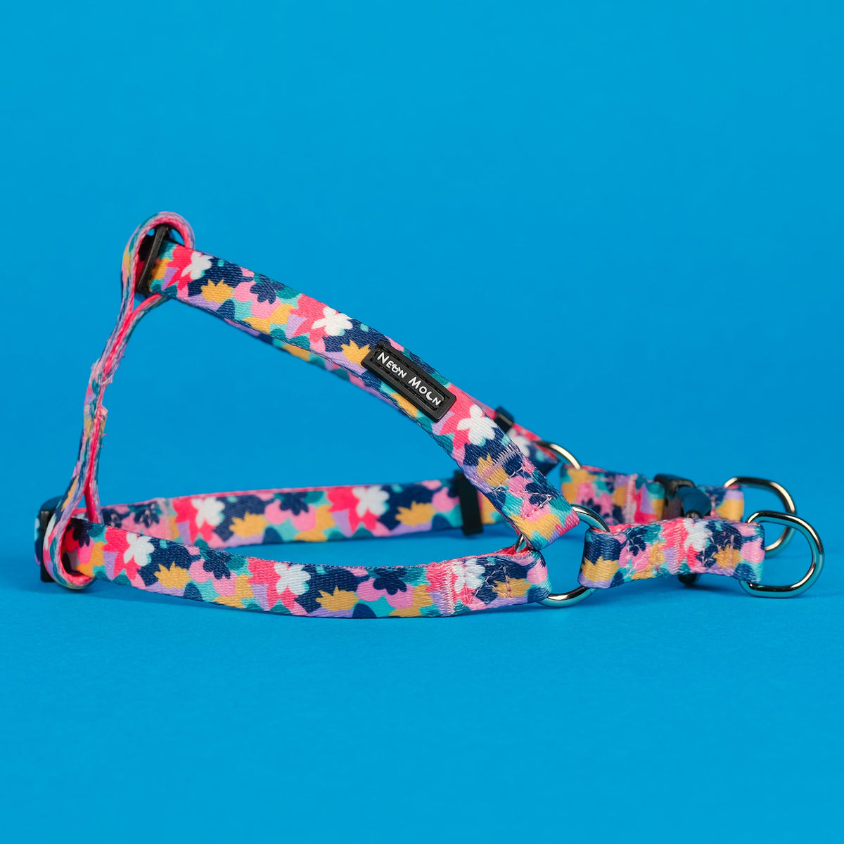 SnazzyTails Luna Step-In Dog Harness - Floral