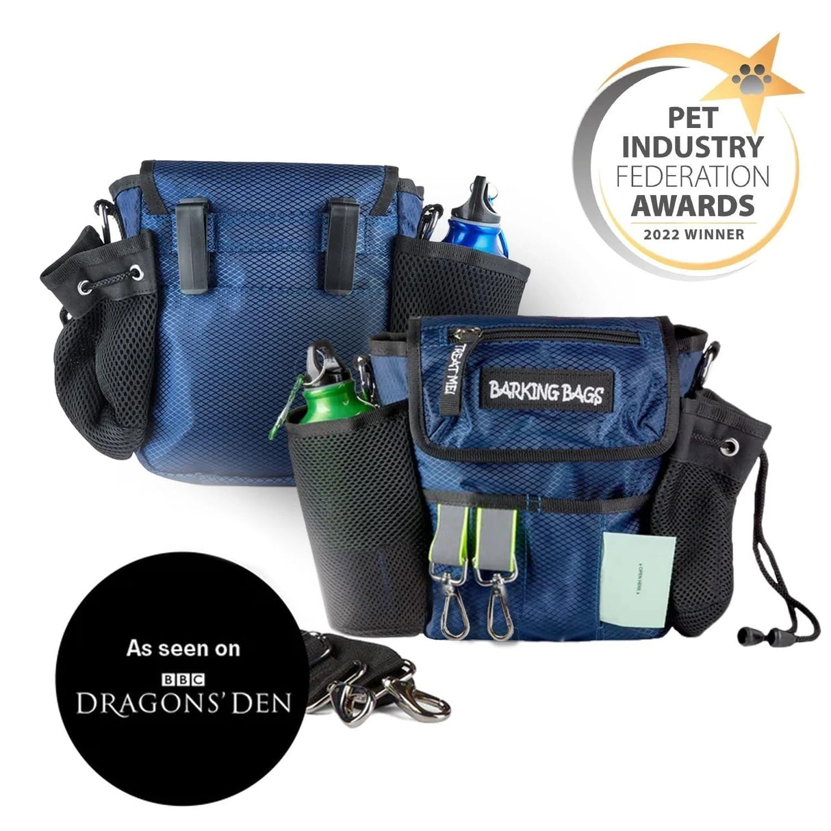 The Original Bag - Midnight Blue Vegan Barking Bags