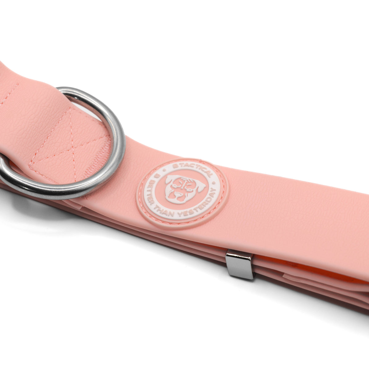 BTactical 4cm PVC Dog Collar - Pastel Pink