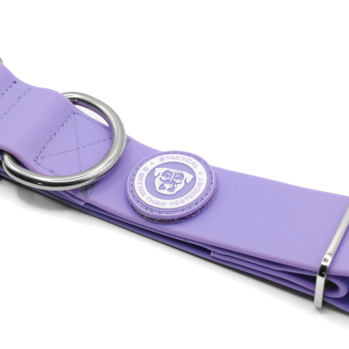 BTactical 4cm PVC Dog Collar - Pastel Purple