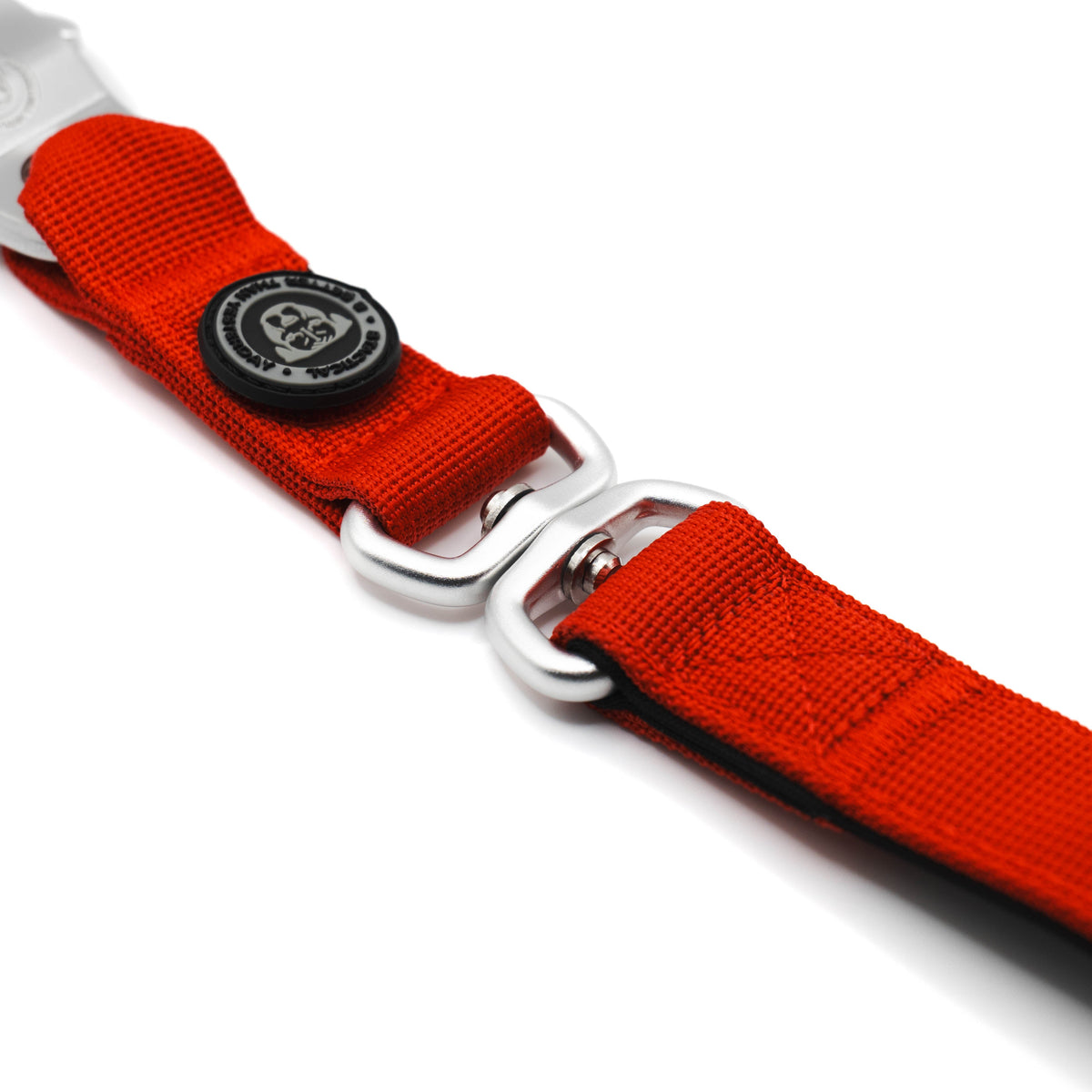 BTactical Nylon Frog Clip Dog Lead - Citrus Red