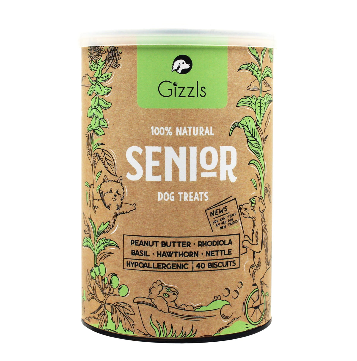 Gizzls Senior Dog Treats