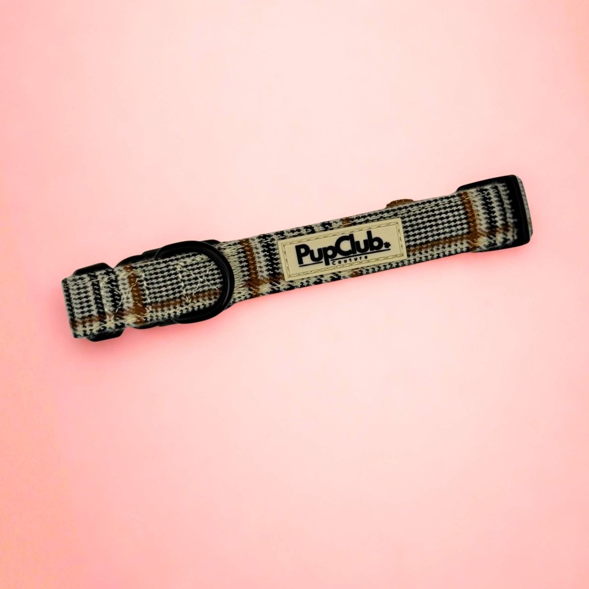 PupClub Couture Dog Collar - Foxbury Plaid