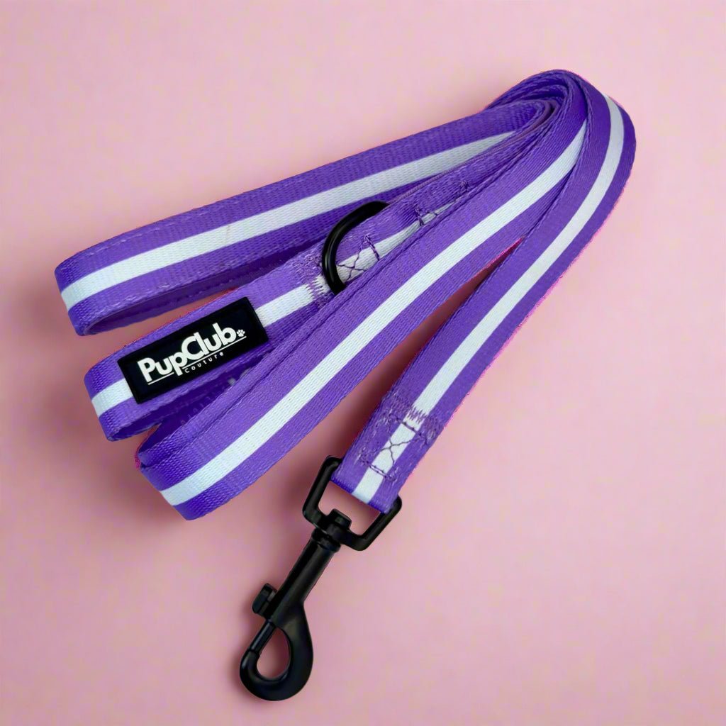 PupClub Couture Dog Lead - Lilac Blush