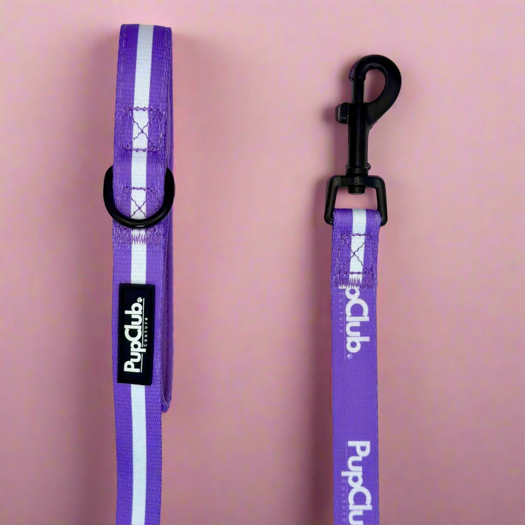 PupClub Couture Dog Lead - Lilac Blush