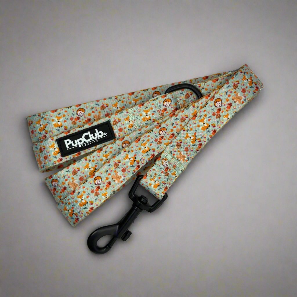 PupClub Couture Dog Lead - Woodland Friends