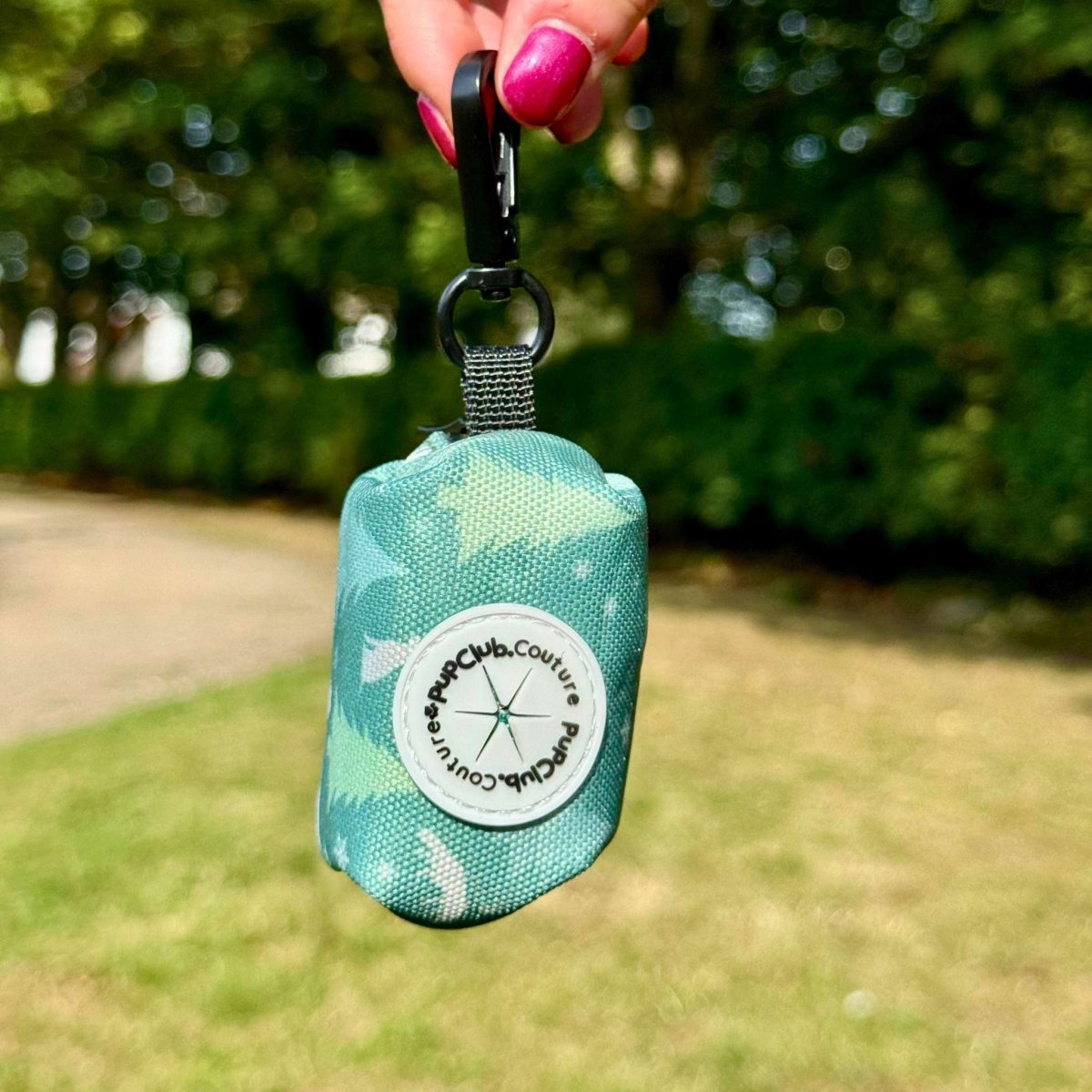 PupClub Couture Poo Bag Holder - Evergreen Trails
