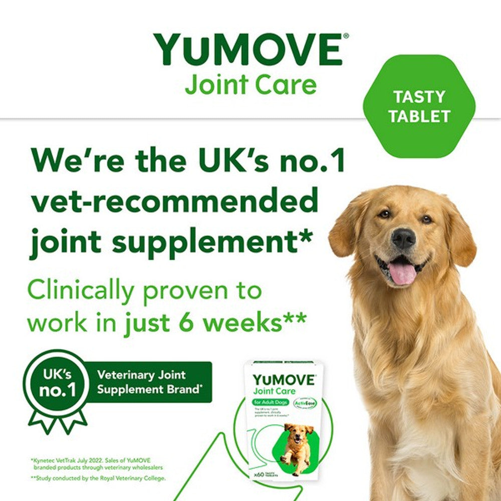 YuMOVE Joint Care for Adult Dogs - 60 pack Dog Supplies YuMOVE