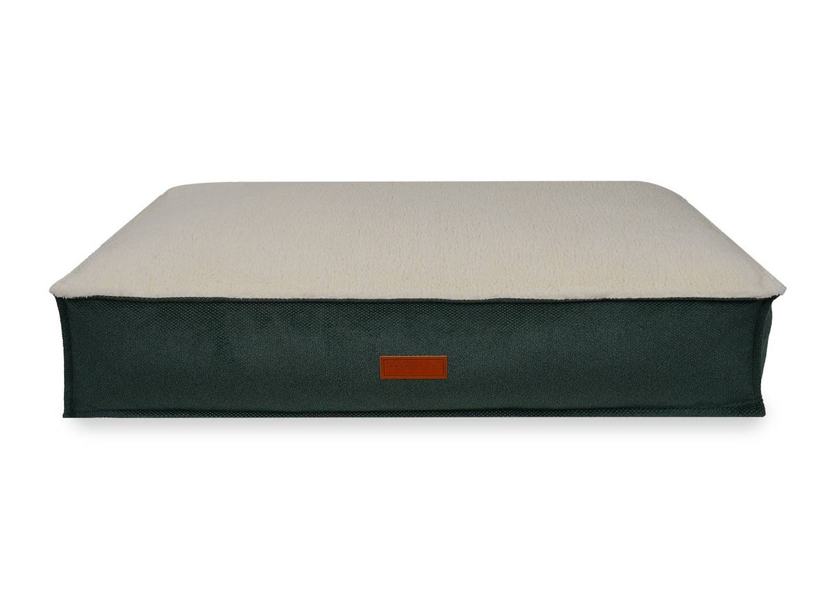 Ralph & Co The Richmond Flat Pillow Dog Bed - Green