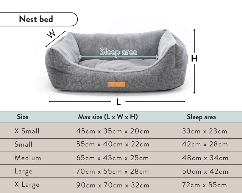 Ralph & Co The Richmond Bolster Dog Bed - Green