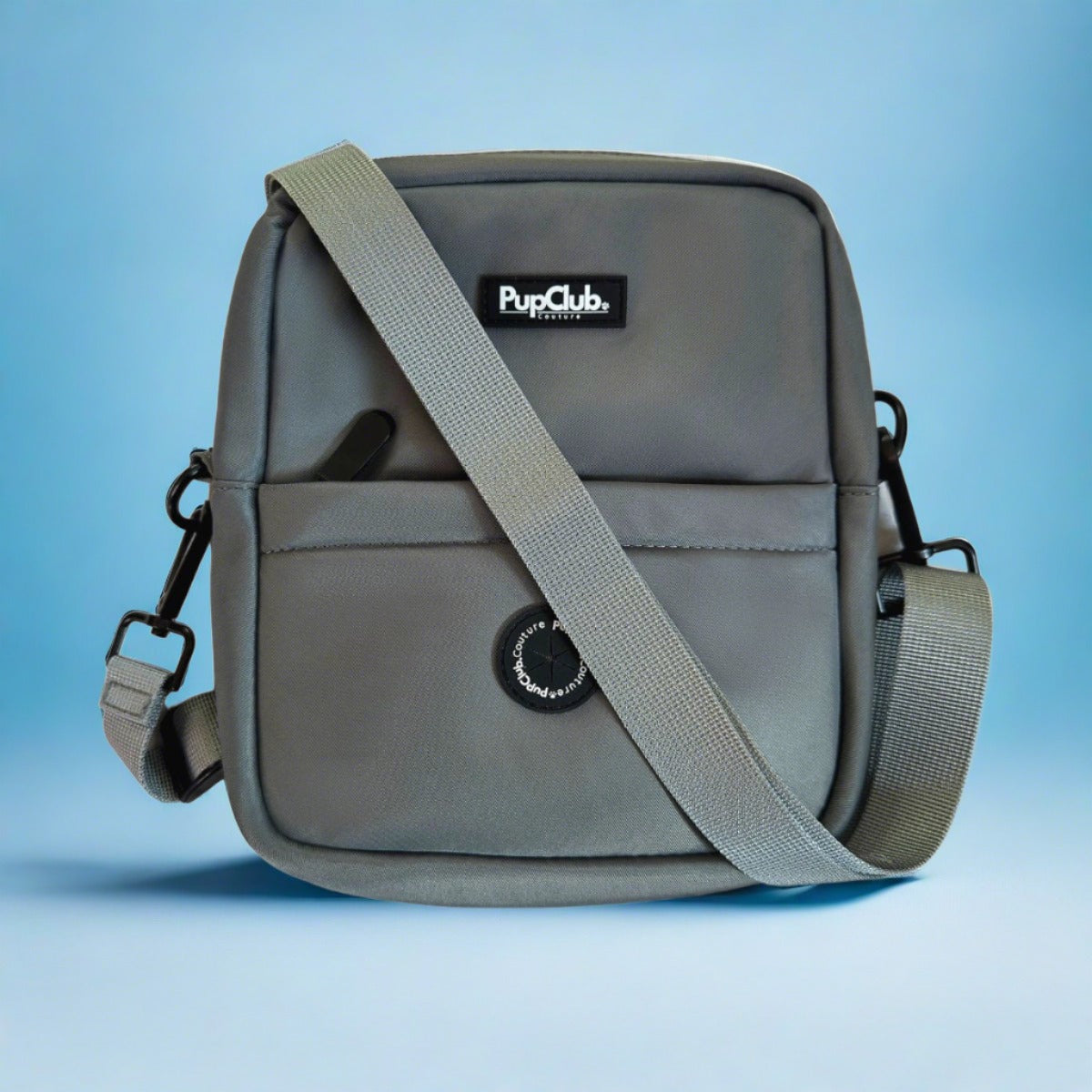 PupClub Couture Mini Dog Walking Bag - Grey