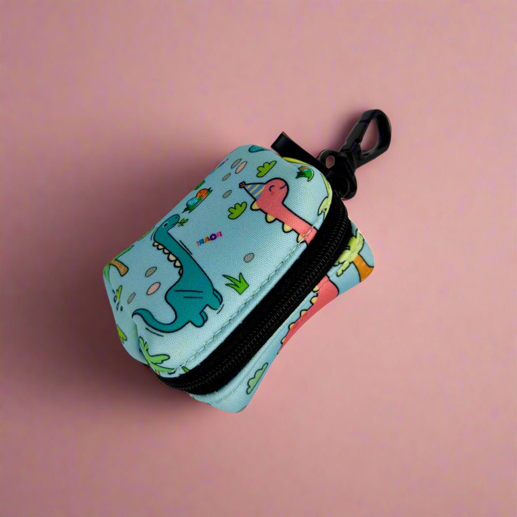 PupClub Couture Poo Bag Holder - Jurassic Party