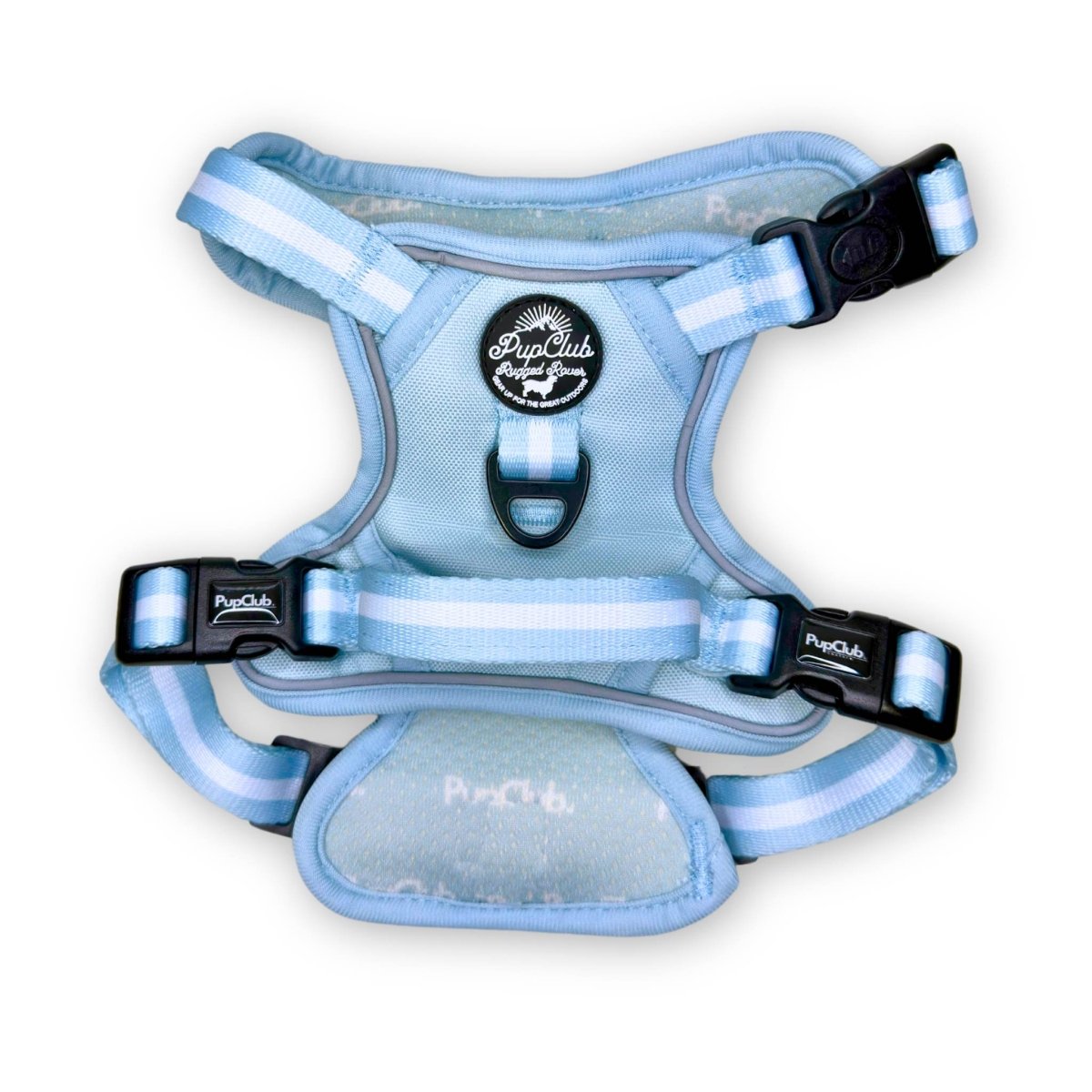 PupClub Couture Rugged Rover Dog Harness Pastel Blue