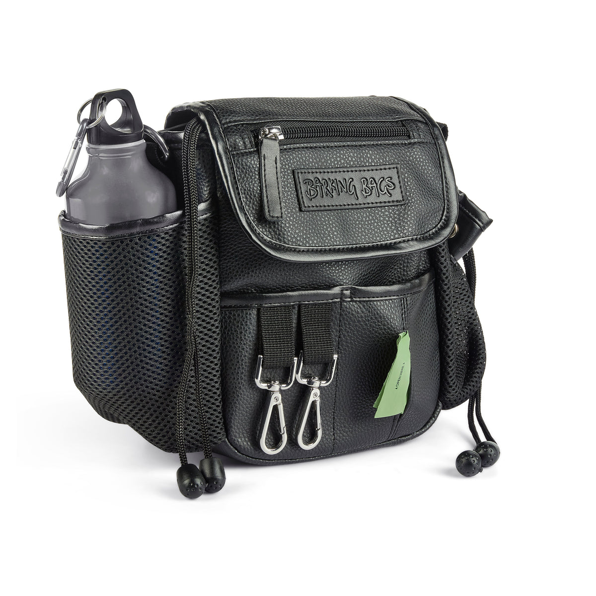 The Original Bag - Slate Black Leather Trim Barking Bags