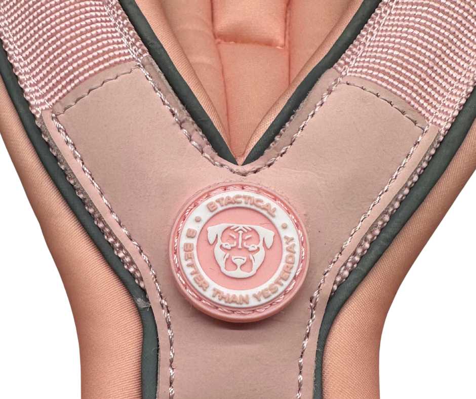 BTactical 2.5cm Slip-On Dog Harness - Pastel Pink