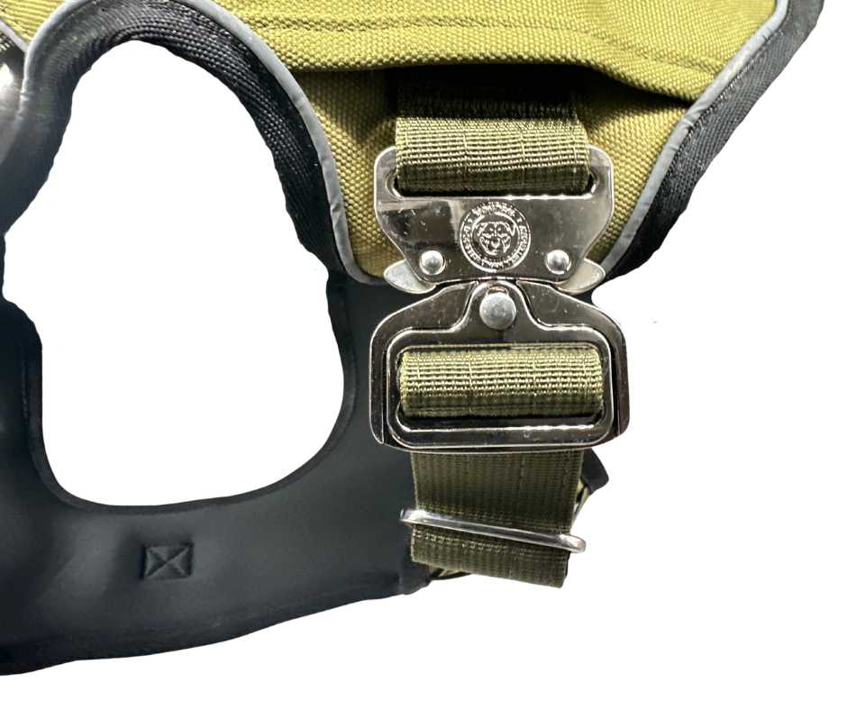 BTactical No Pull Ultimate Harness - Khaki Green