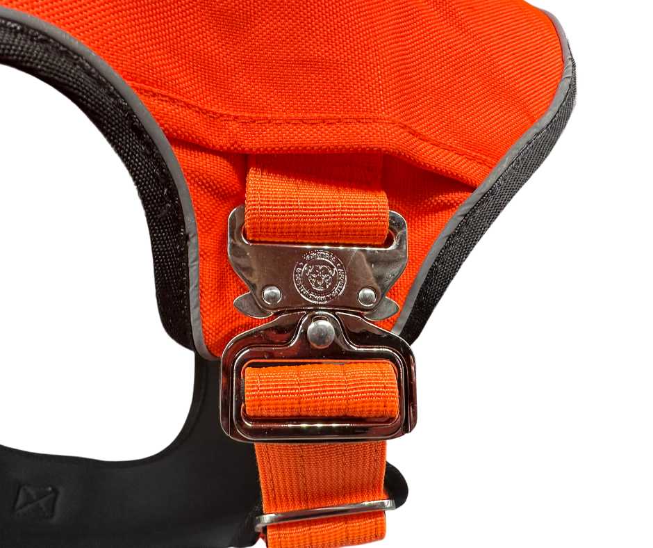 BTactical No Pull Ultimate Harness - Citrus Orange