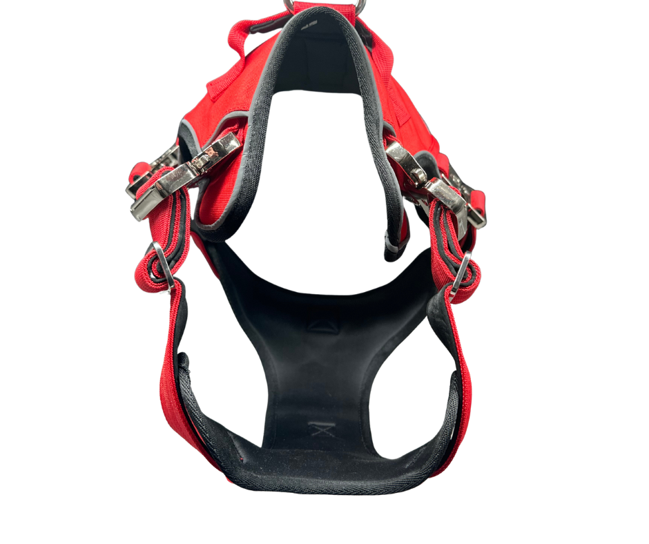BTactical No Pull Ultimate Harness - Citrus Red