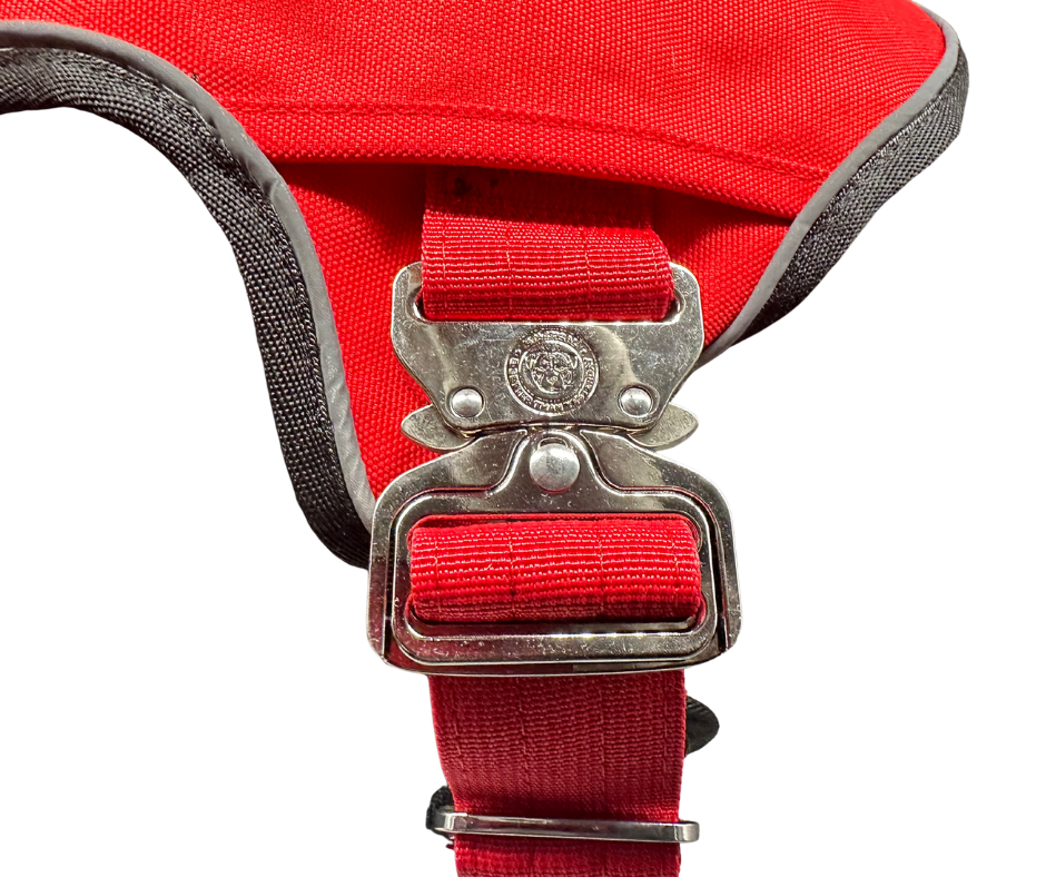 BTactical No Pull Ultimate Harness - Citrus Red