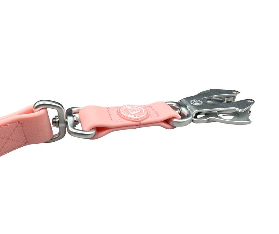 BTactical Extra-Strong PVC Frog Clip Dog Lead - Pastel Pink