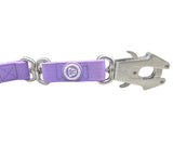 BTactical Extra-Strong PVC Frog Clip Dog Lead - Pastel Purple