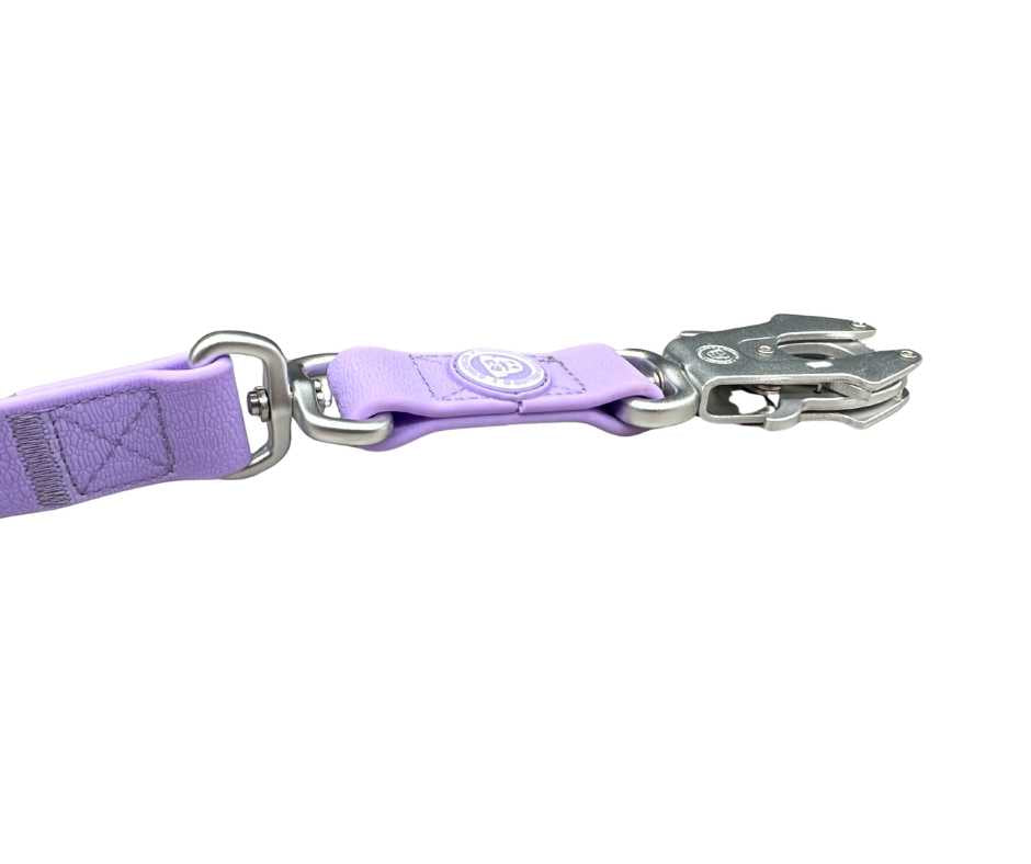 BTactical Extra-Strong PVC Frog Clip Dog Lead - Pastel Purple