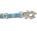 BTactical Extra-Strong PVC Frog Clip Dog Lead - Pastel Blue
