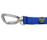 BTactical Extra-Strong Carabiner Clip Nylon Dog Lead - Royal Blue