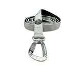 BTactical Extra-Strong Nylon Carabiner Clip Dog Lead - Misty Grey